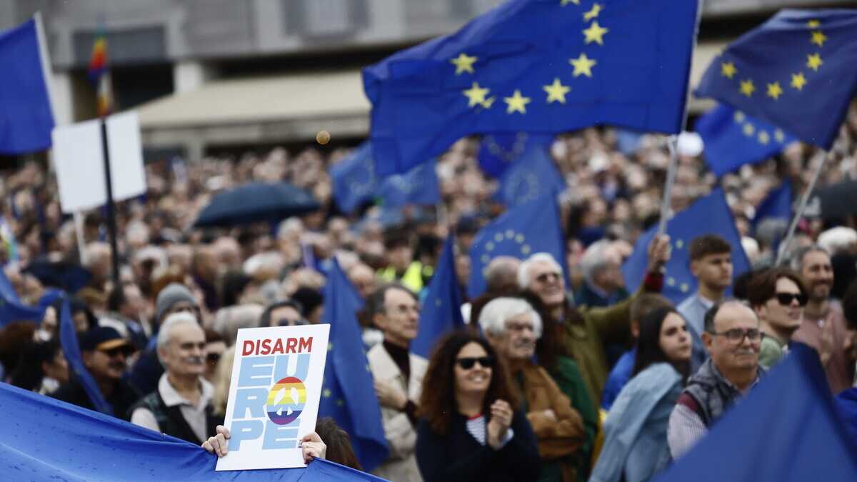 Immagine di Indovina chi viene in piazza per l’Europa