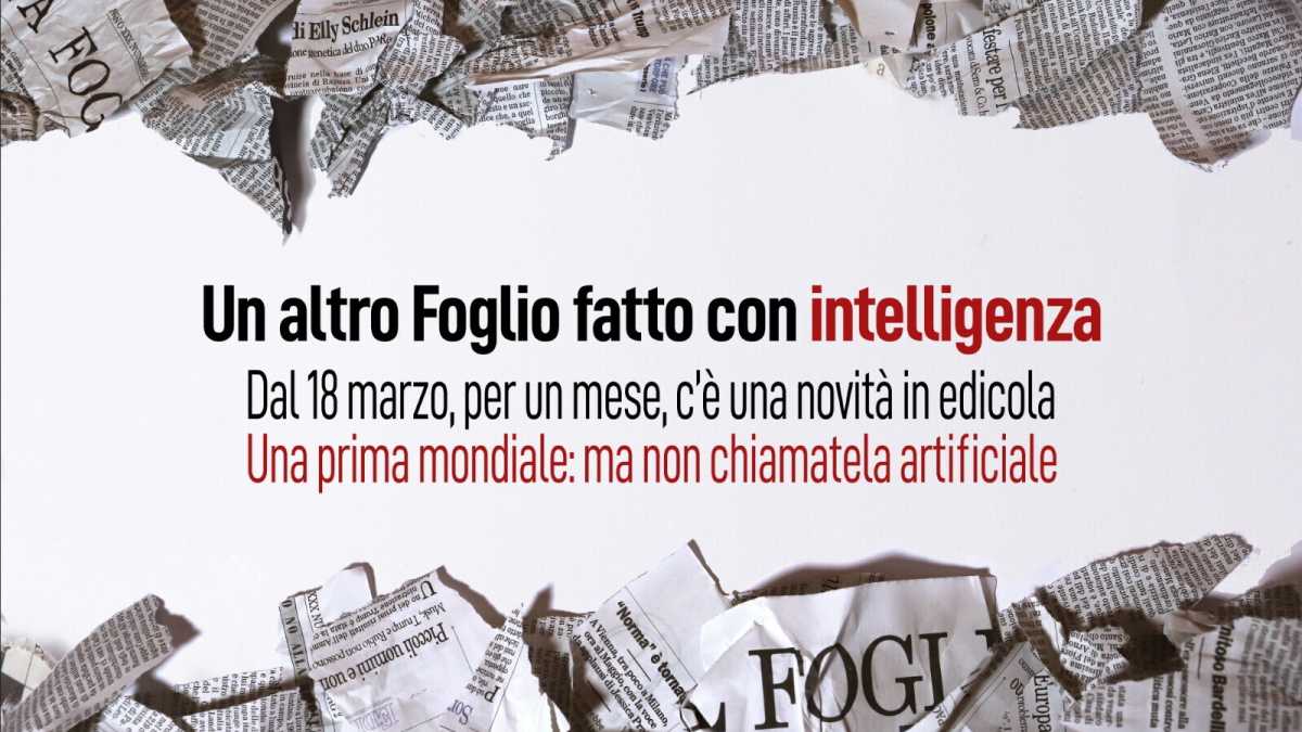 Immagine di Il Foglio lancia un nuovo giornale: Il Foglio AI, un altro Foglio fatto con intelligenza