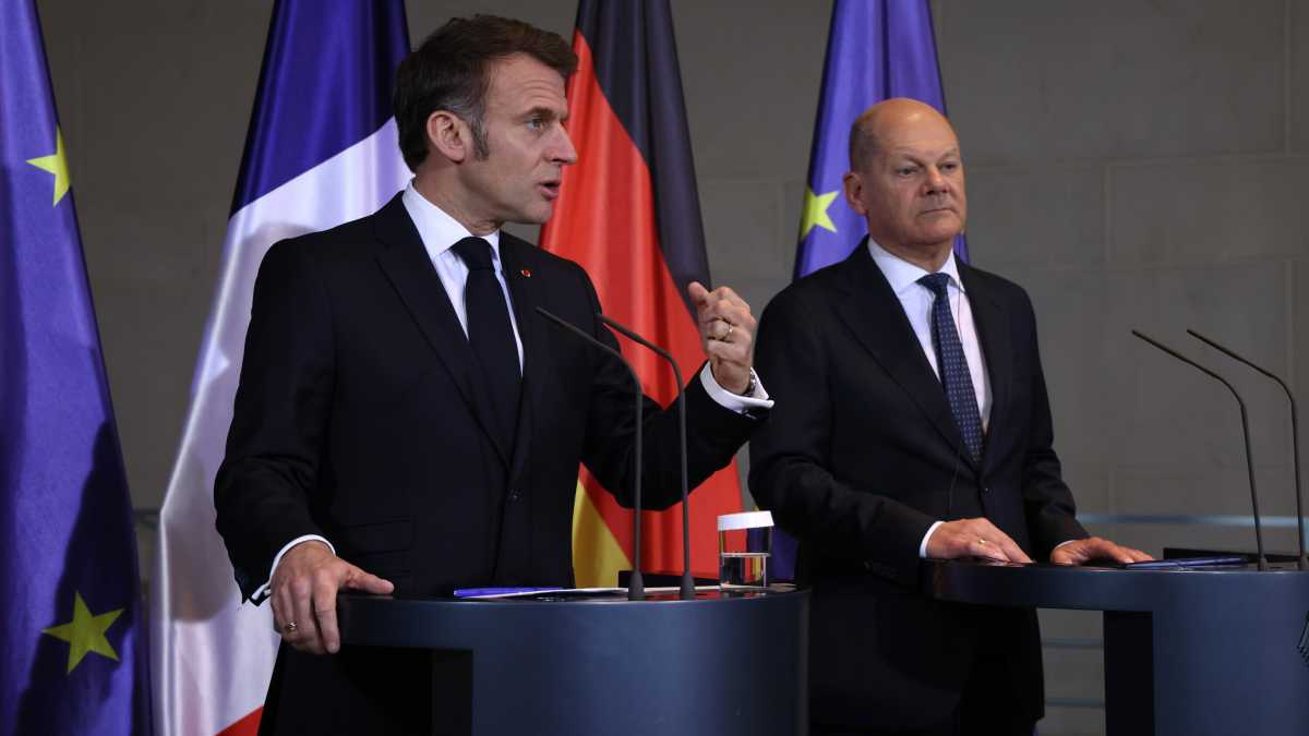 Immagine di Kyiv può contare su di noi, dicono Macron e Scholz dopo la telefonata fra Trump e Putin