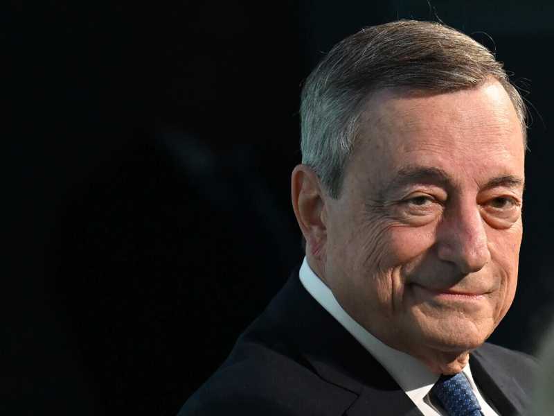 Mario Draghi (Ansa)
