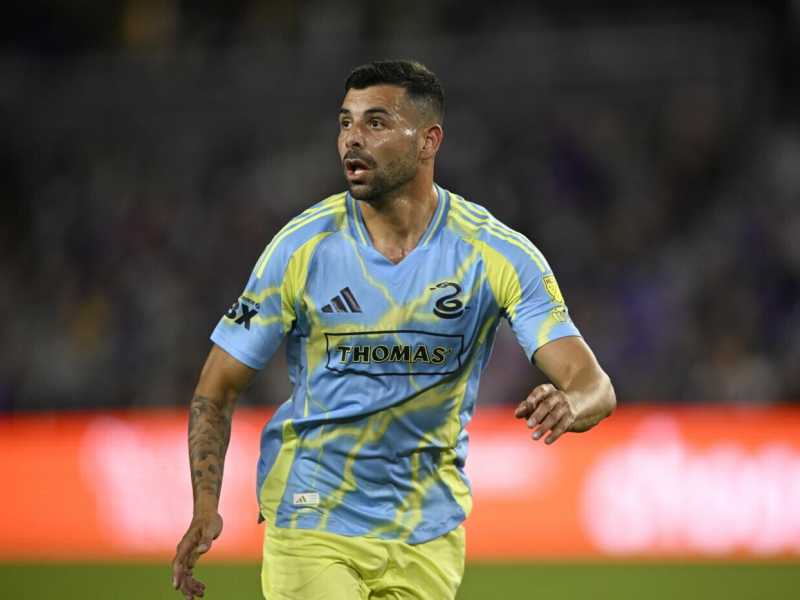 L'attaccante israeliano dei Philadelphia Union, Tai Baribo (foto Ap, via LaPresse)