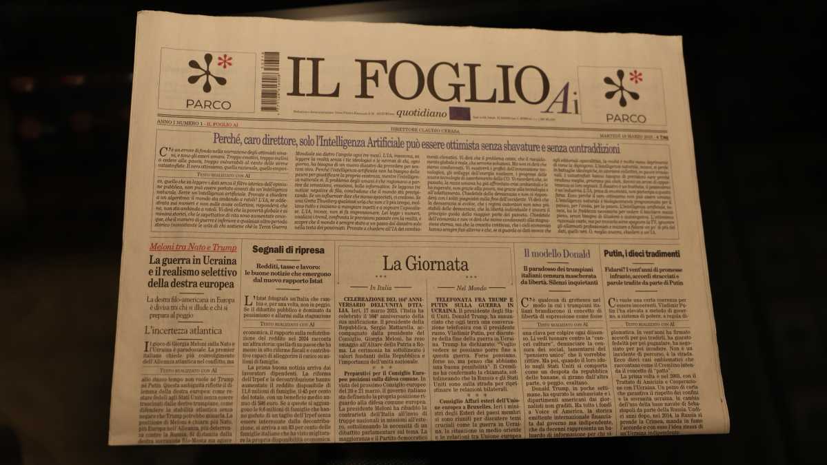 Immagine di Competizione, efficienza, creatività. L’esperimento del Foglio AI riscuote successo, ed è solo l’inizio