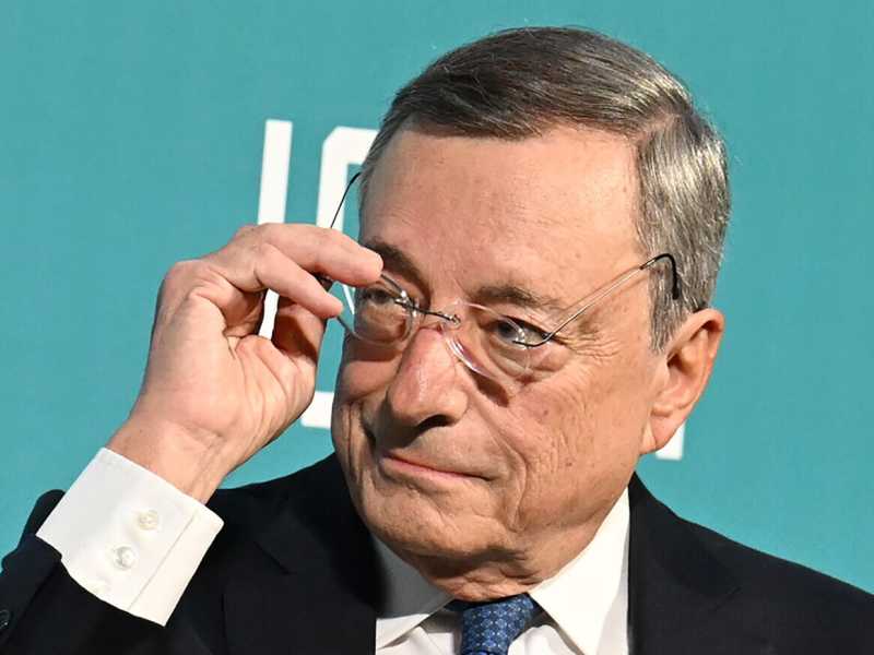 Mario Draghi (Ansa)