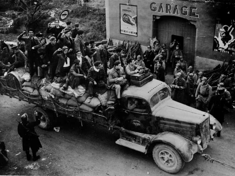 Guerra civile spagnola (foto Olycom)