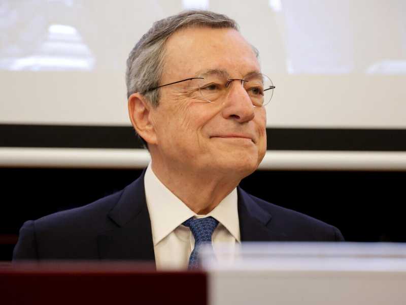 Mario Draghi (Ansa)
