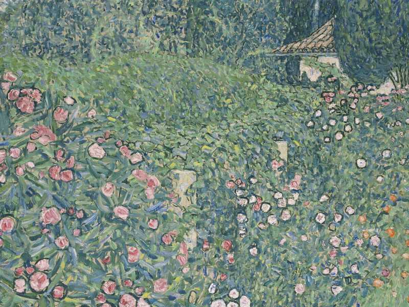 Gustav Klimt, "Giardino italiano", 1913 (Wikimedia Commons)