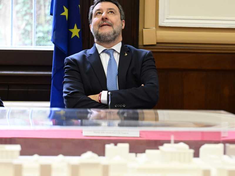 Matteo Salvini (Ansa)