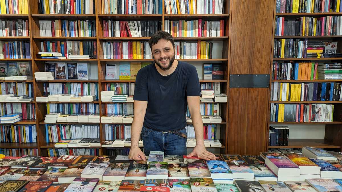 Immagine di Marcello Landi: “A un libraio felice la crisi non fa paura”