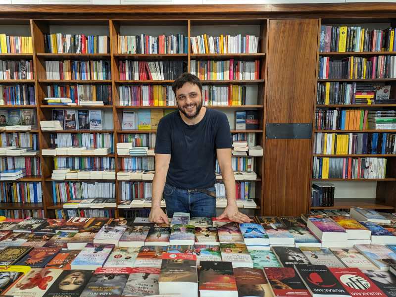 Marcello Landi: “A un libraio felice la crisi non fa paura”