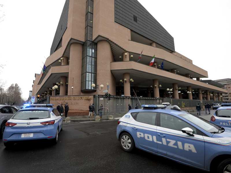 Una veduta del Palazzo di giustizia di Torino (foto LaPresse) <br />