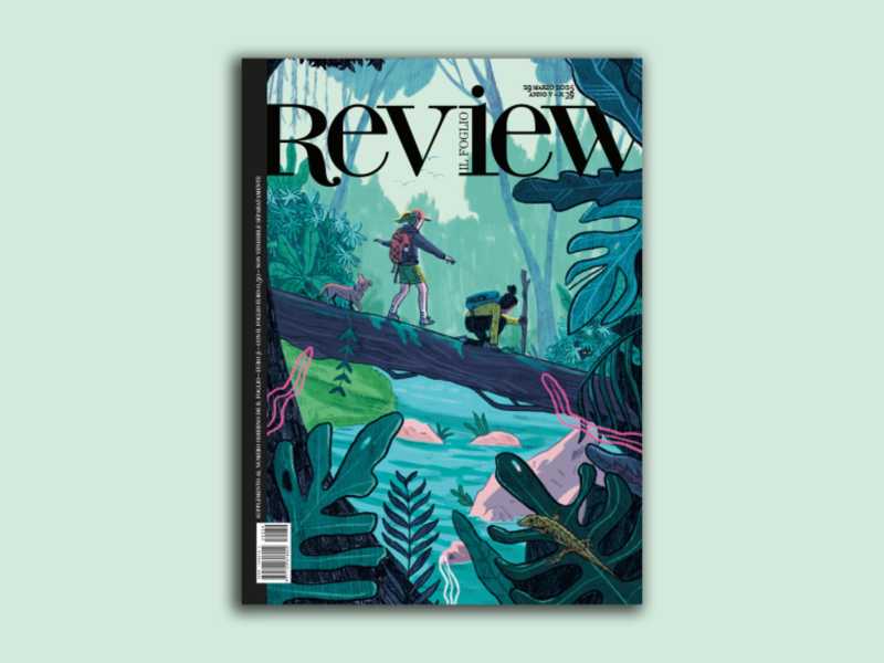 La copertina del Foglio Review raccontata da Veronica Carratello