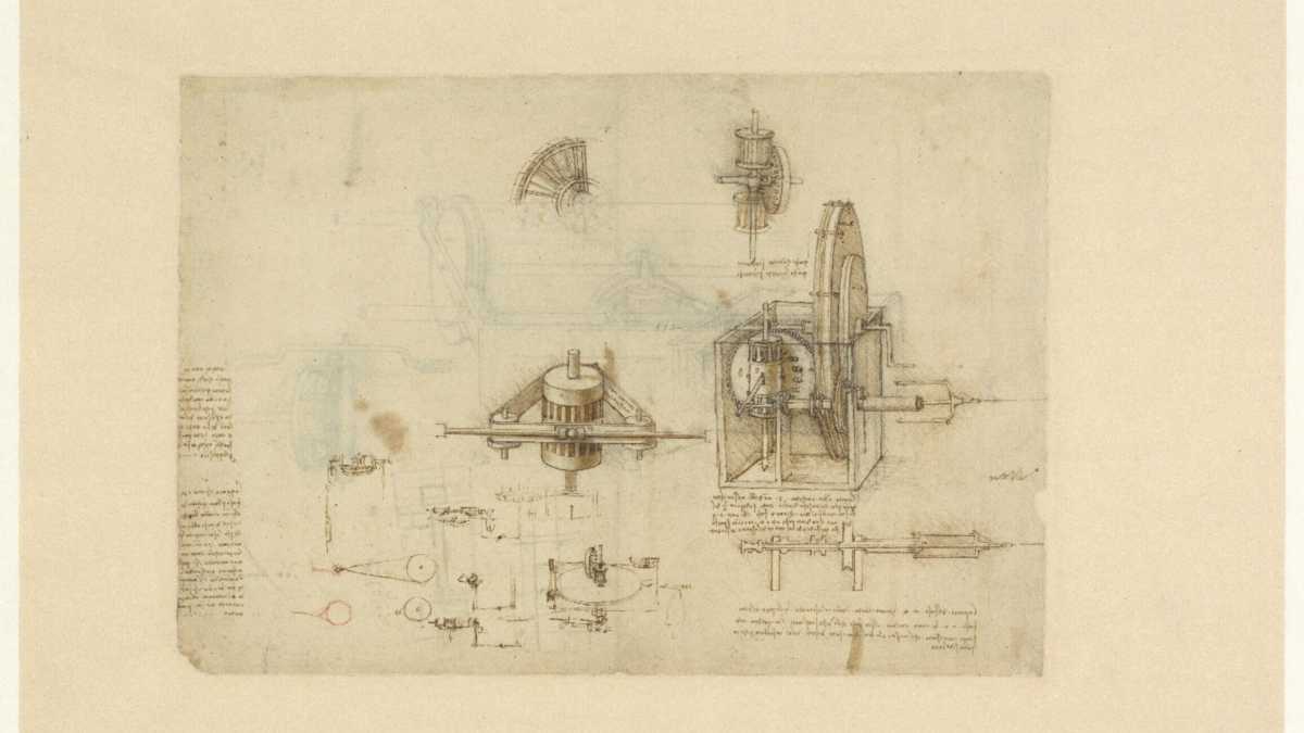 Immagine di Quattro pagine del Codice Atlantico di Leonardo da Vinci vanno a Osaka