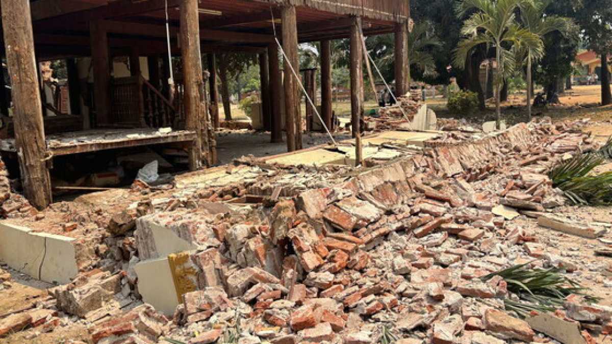 Immagine di C'è stato un terremoto di magnitudo 7,7 in Myanmar