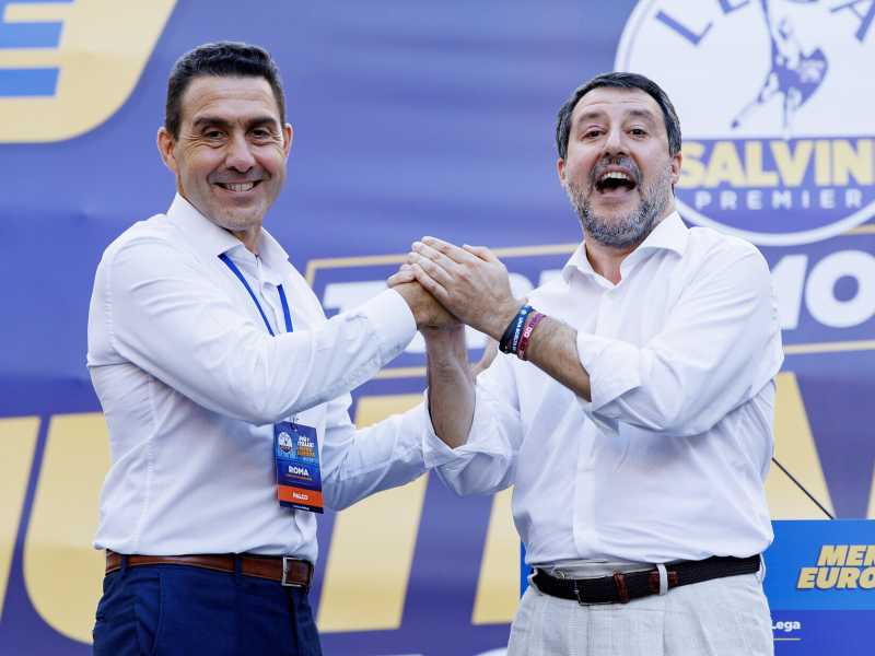 Il caporal Salvini entra in modalità bombardamento. Non si fermerà dopo il Congresso. Insiste su Vannacci vice
