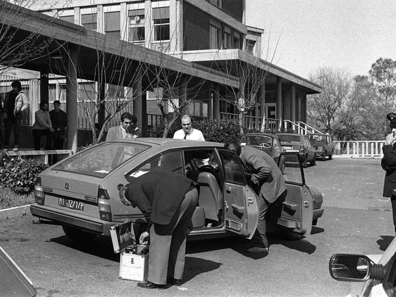 Attentato a Ezio Tarantelli (foto Ansa)