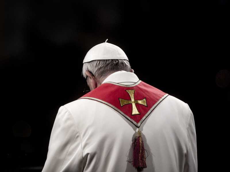 Il corpo del Papa