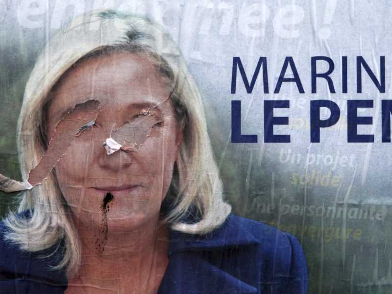 Marine Le Pen, boia di sé stessa