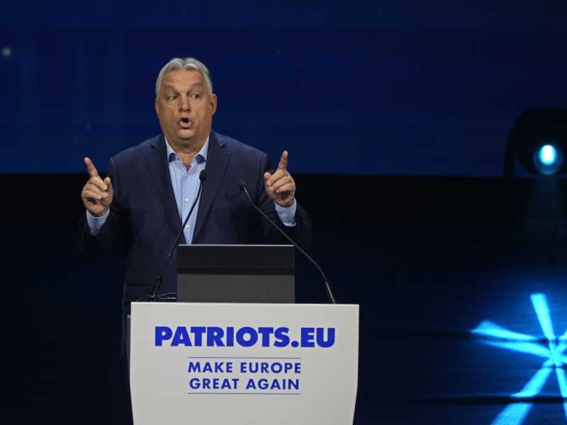 Il premier ungherese Viktor Orbán (foto Ap, via LaPresse)