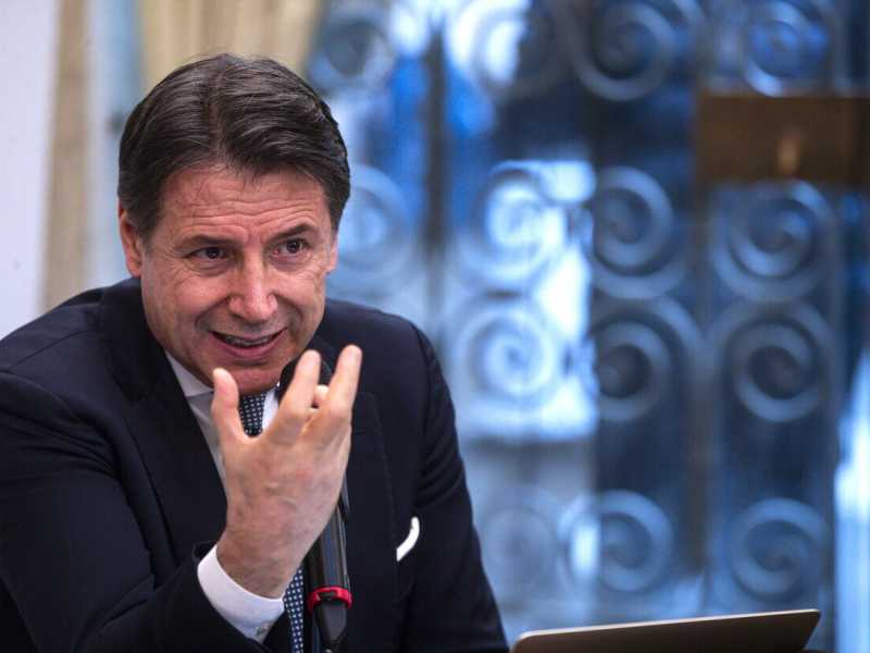 Giuseppe Conte (Ansa)