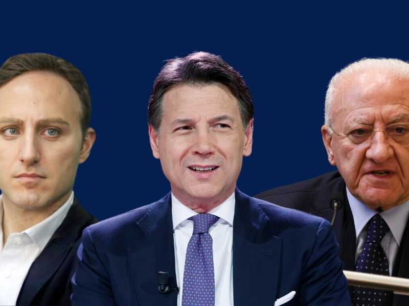 De Luca apre a Conte e manda suo figlio Piero a pranzo con lui