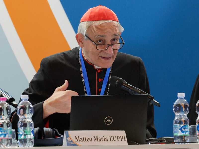 Matteo Zuppi (Ansa)