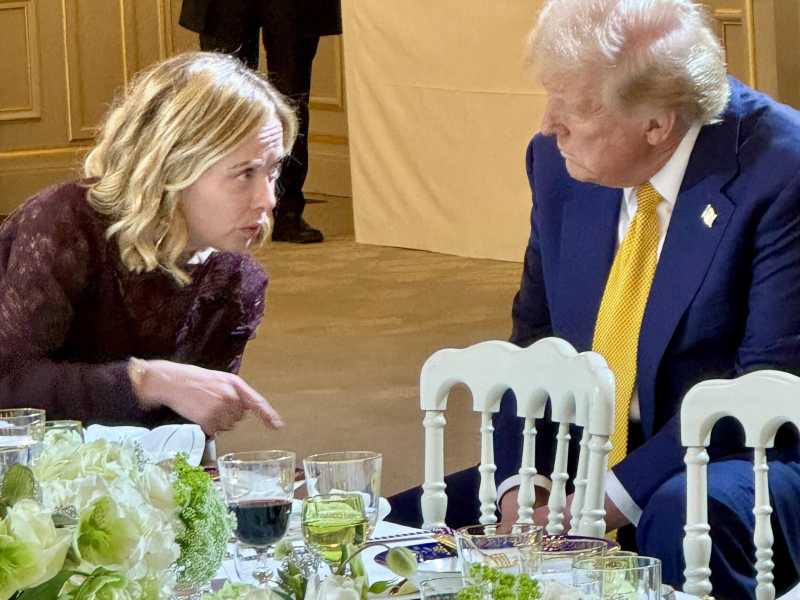 Giorgia Meloni e Donald Trump (Ansa)