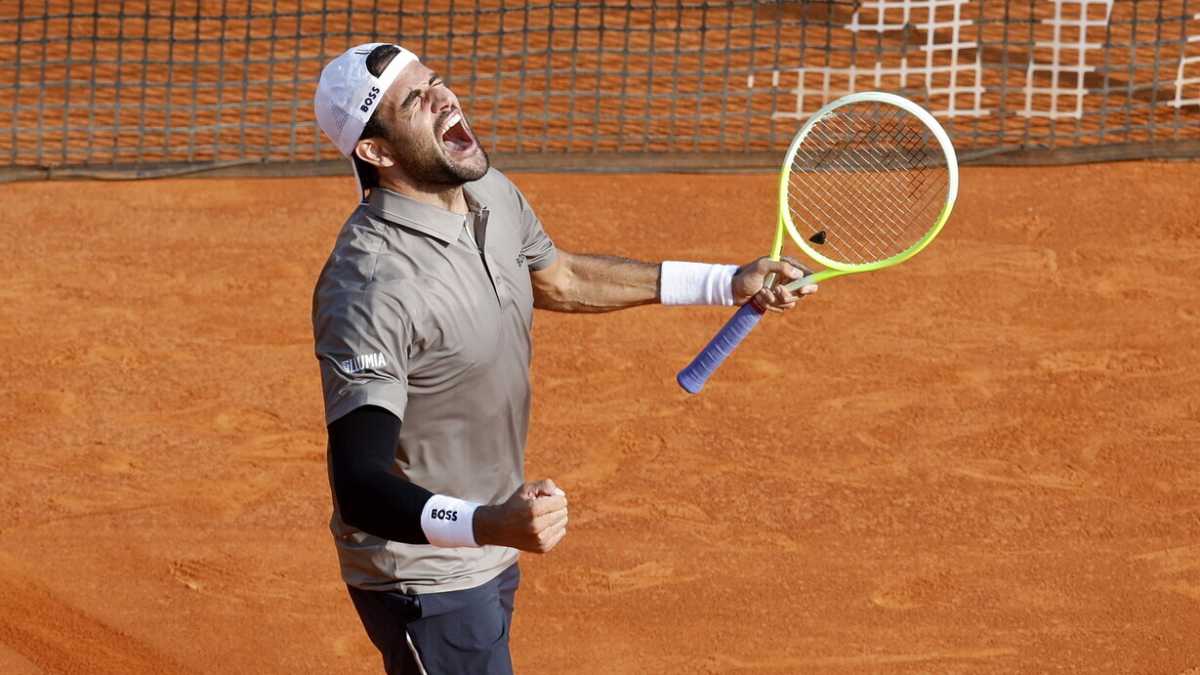 Immagine di Berrettini batte Zverev a Montecarlo. Oramai dietro Sinner nessuno sgomita