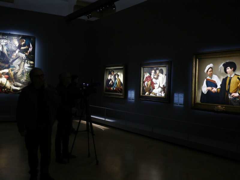 Caravaggio 2025, mostra alle Gallerie Nazionali di arte antica Barberini Corsini Roma (LaPresse)