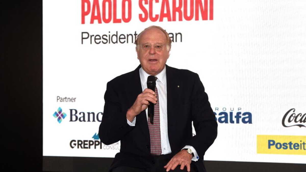 Immagine di Scaroni: "Il grande Milan tornerà presto. E il nuovo stadio sarà qui a San Siro"