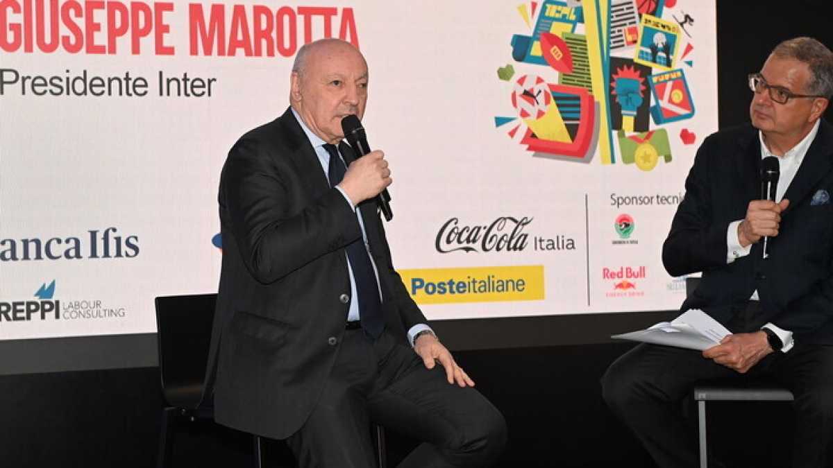Immagine di Marotta: "Vogliamo il triplete. Vincere da presidente sarebbe ancora più bello"