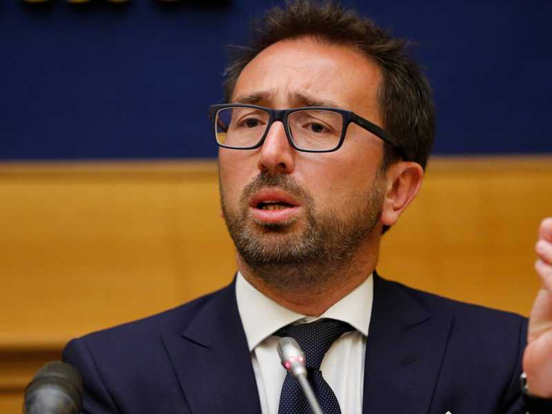 Alfonso Bonafede, ministro della giustizia (Foto LaPresse)