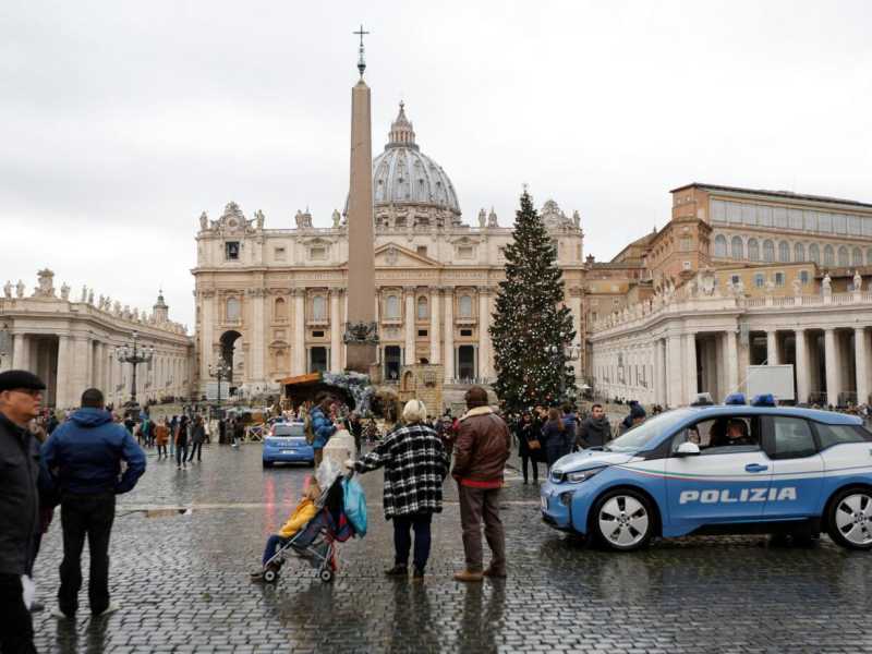Roma, allarme terrorismo dopo attentato a Berlino (foto LaPresse)