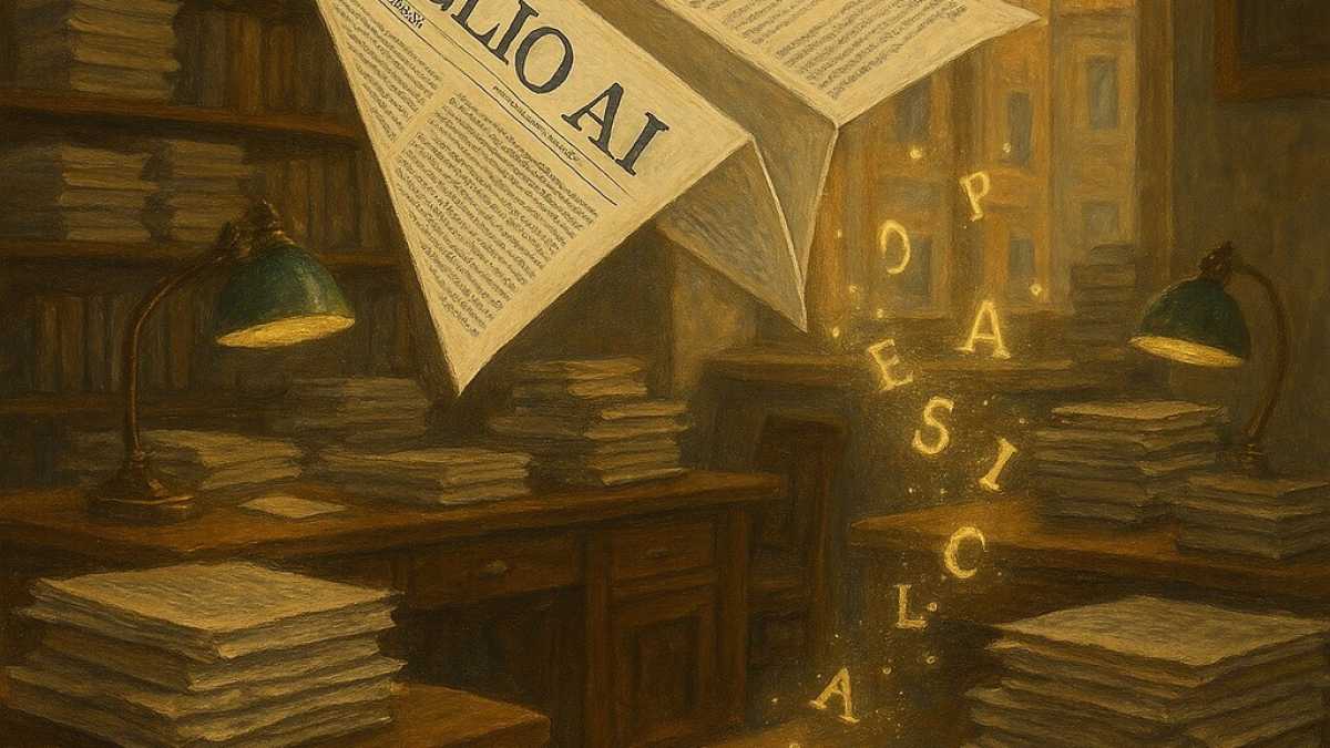 Immagine di Un balance de nuestro Foglio AI