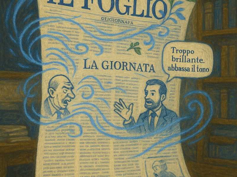 A balance of our Foglio AI