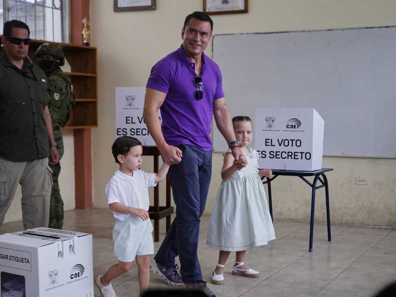 Daniel Noboa è stato rieletto presidente in Ecuador