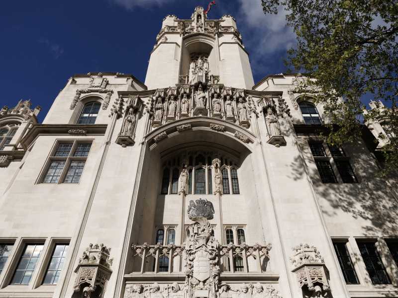 Corte suprema britannica, Londra (Getty)