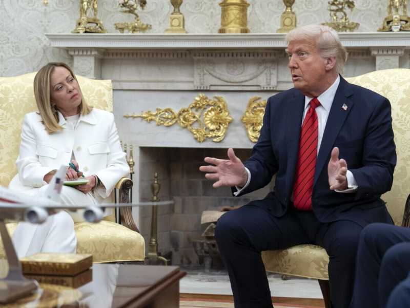 Meloni non paga dazio da Trump