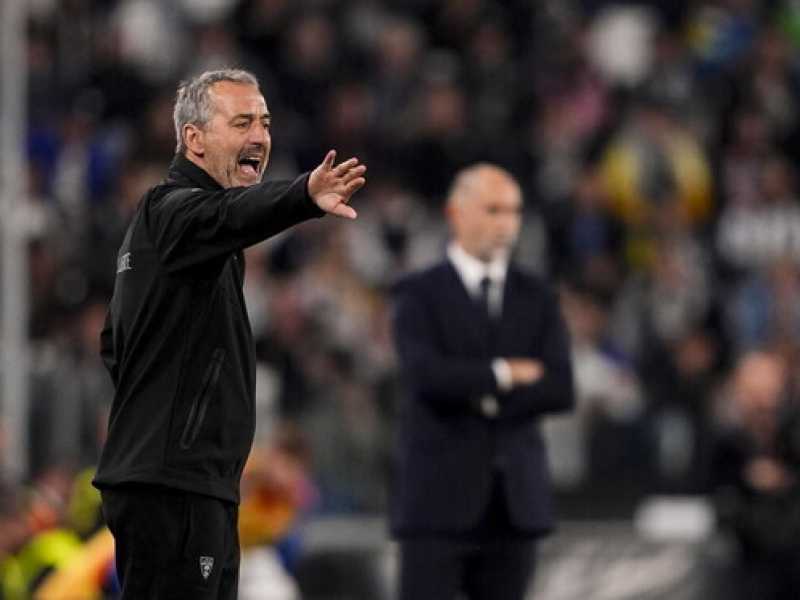 L'allenatore del Lecce, Marco Giampaolo (foto LaPresse)