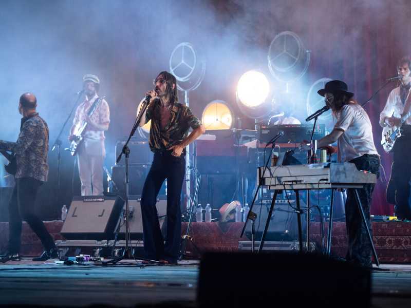 I Baustelle in concerto a Napoli (foto Getty Images)