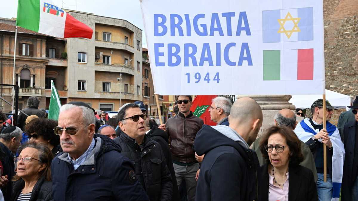Immagine di Il 25 aprile della Brigata ebraica