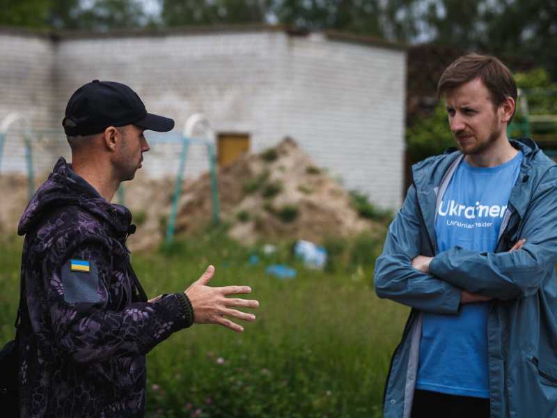 Logvynenko è il giovane e geniale fondatore di Ukraïner, progetto di comunicazione culturale e turistica dell’Ucraina (foto di Yurii Stefanyak) <br />