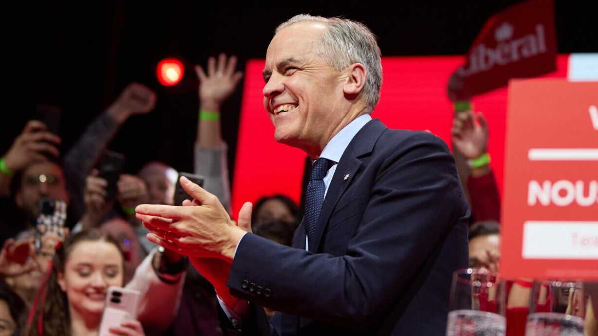 Immagine di Mark Carney sulla pista da ballo