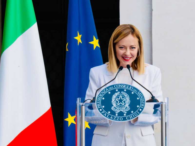 Giorgia Meloni (Ansa)