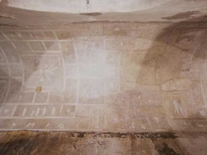 Basilica sotterranea di Porta Maggiore (foto Ansa)