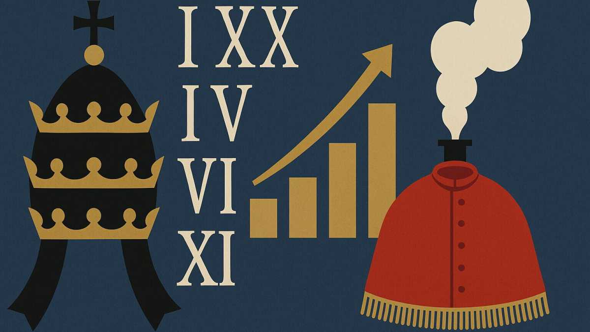 Immagine di Tutti i numeri per cogliere alcune possibilità e alcuni segnali nell’elezione del Papa