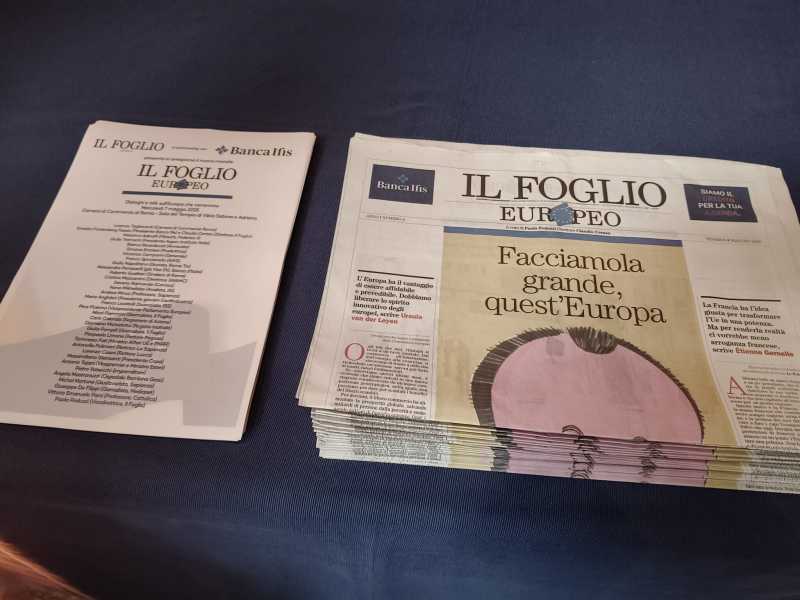 "Il Foglio europeo", il nuovo mensile in edicola con Il Foglio