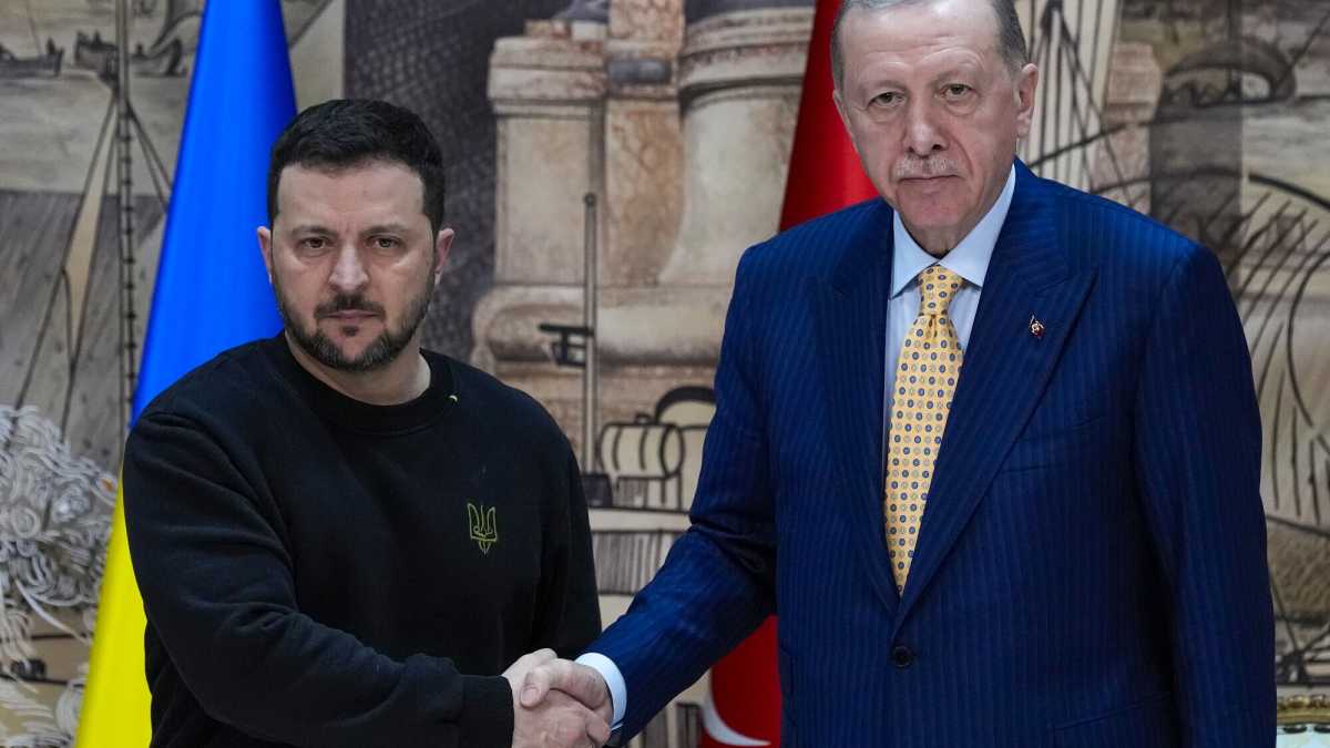 Immagine di Zelensky azzera gli imbrogli di Putin e dice: ci vediamo di persona a Istanbul