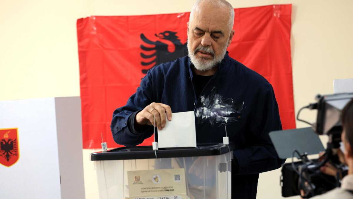 Immagine di Edi Rama verso la conferma in Albania