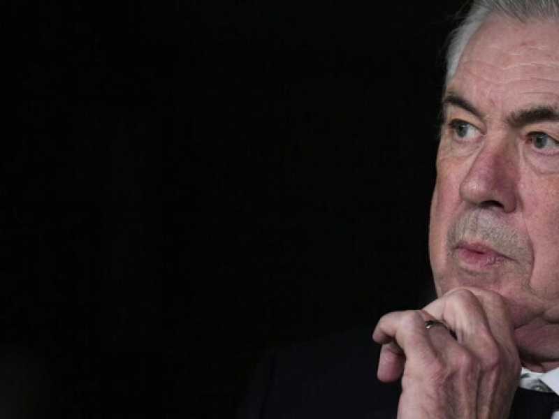 Carlo Ancelotti (foto Ap, via LaPresse)