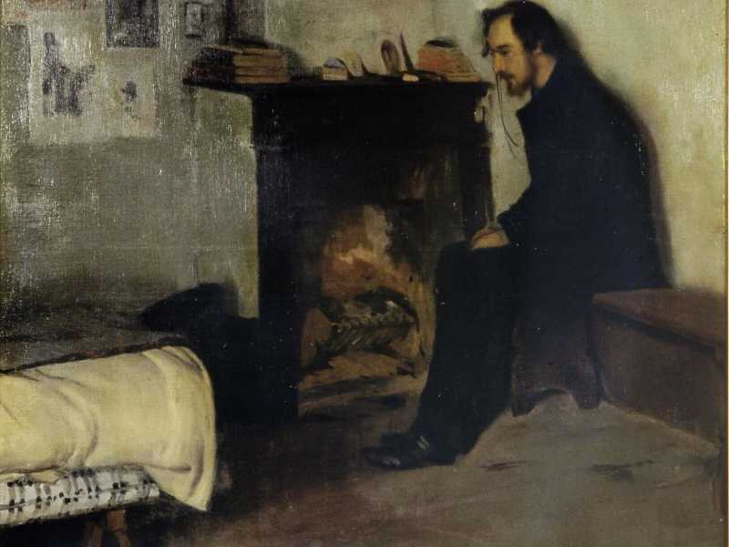 Erik Satie, boh&egrave;me. St&auml;delschen Kunstinstitut, Frankfurt am Main (GettyImages)<br />